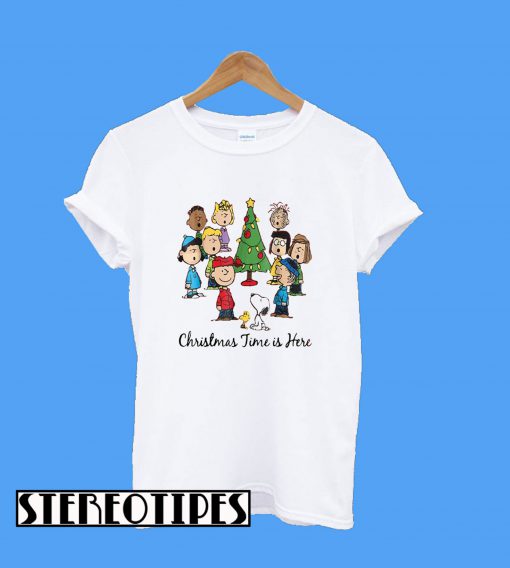 The Peanuts Gang Christmas Time Is Here T-Shirt