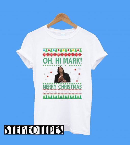 Tommy Wiseau Merry Christmas T-Shirt