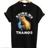 Captain Marvel Cat Goose Bring Me Thanos T shirt