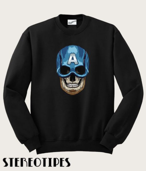 Captain america Scull Sweatshirt