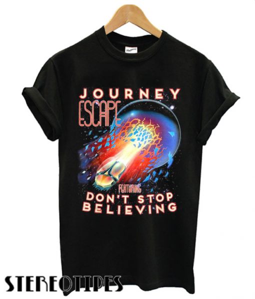 Details about Journey Escape Don't Stop Believing Mens T shirt