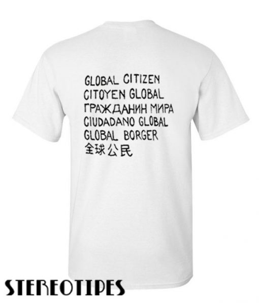 Ganni Global Citizen T shirt