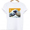 Great wave off kanagawa parody T shirt