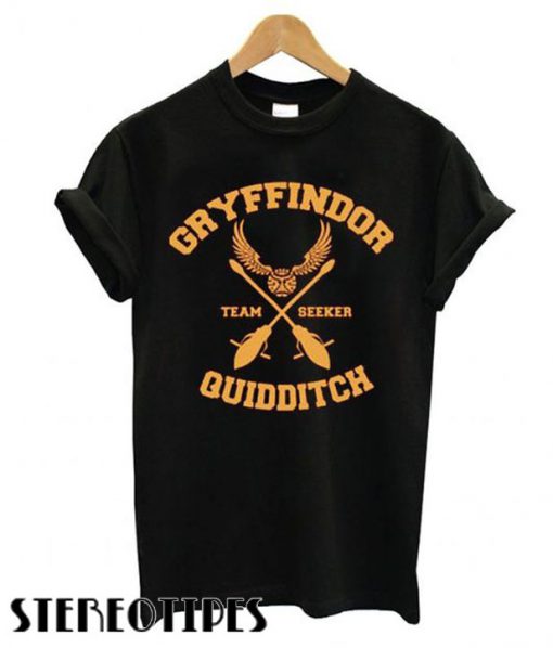 Gryffindor quidditch team seeker T shirt