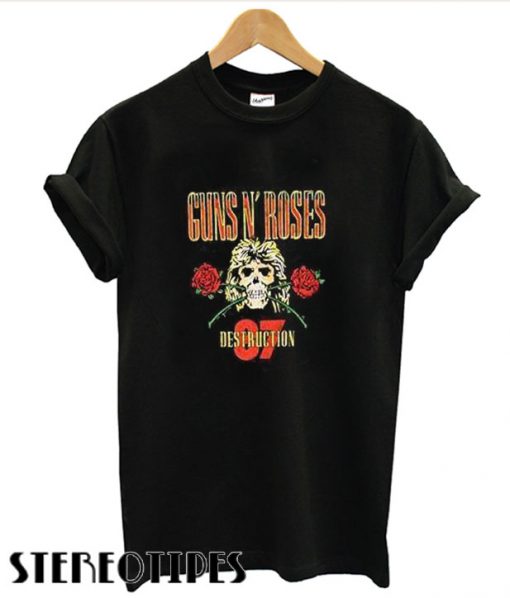 Guns n roses destruction 87 T shirt