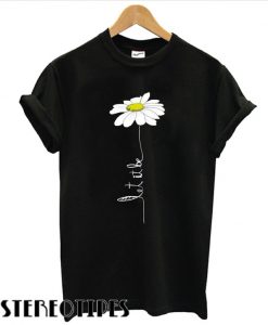 Let It Be Flower T shirt