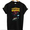 Marvel Women’s Captain Marvel Space Pose smooth T shirt