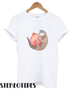Otter & Pomegranate cool T shirt