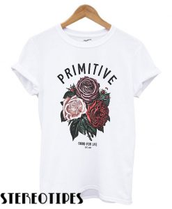 Primitive Bloom White T shirt