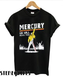 Queen Will Rock You Mercury Vintage T shirt