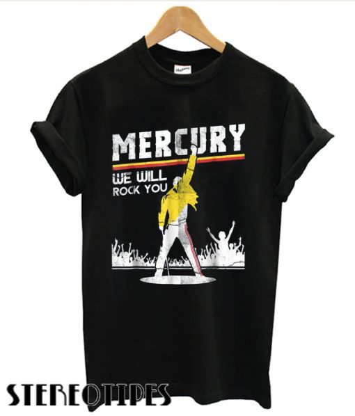 Queen Will Rock You Mercury Vintage T shirt