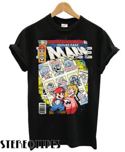 Super MarioX-Men Days of Future Past T shirt