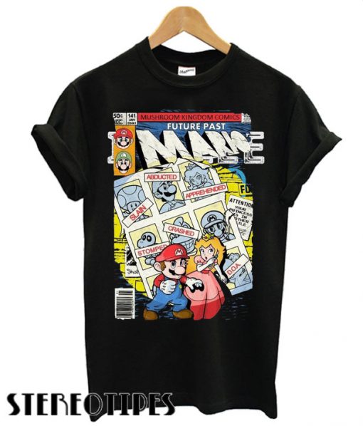 Super MarioX-Men Days of Future Past T shirt