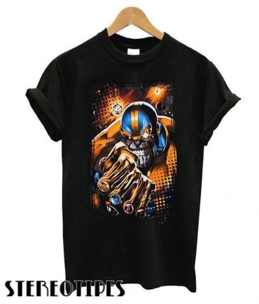 Thanos Mad Titan Infinity Gauntlet Adult T shirt