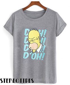 The Simpsons Men's Big T shirt