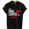This Girl Loves her BUCKY Personalized T shirt