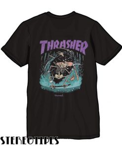 Thrasher x diamond skateboard T shirt