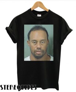 Tiger Woods Mugshot T shirt