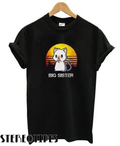 Big Sister Cat Best T shirt