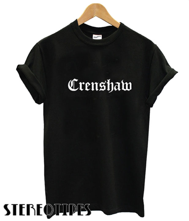Crenshaw Tshirt - stereotipes