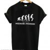 Evolution of Michael Jackson T shirt