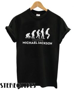 Evolution of Michael Jackson T shirt