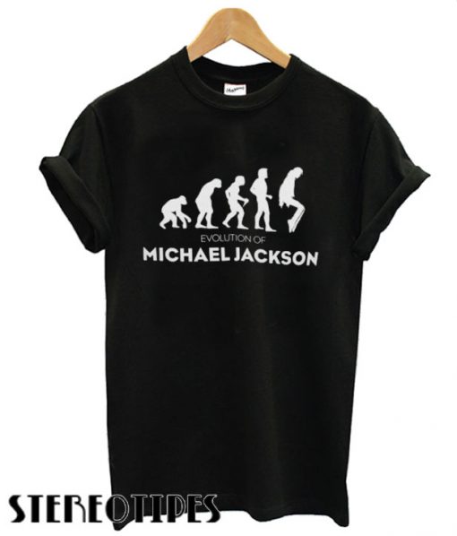 Evolution of Michael Jackson T shirt