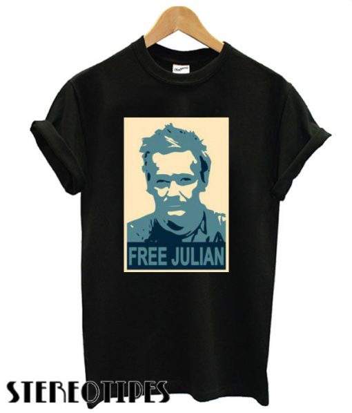 Free Julian Assange T shirt