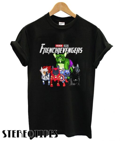 Frenchievengers French bulldog T shirt