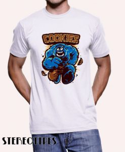 Jacked Cookie Monster T shirt