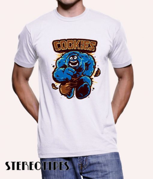 Jacked Cookie Monster T shirt