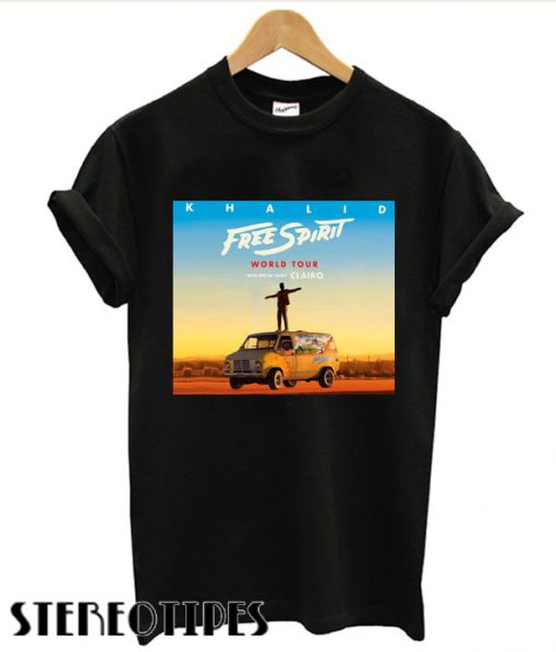 Khalid Free Spirit World Tour Unisex T shirt