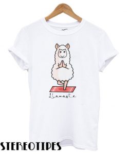 Llamaste - Yoga Llama T shirt