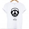 Peace Love Music White T shirt