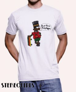 Reggae Bart Simpson T shirt