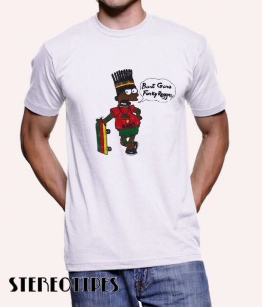 Reggae Bart Simpson T shirt