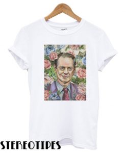 Steve Buscemi Floral T shirt