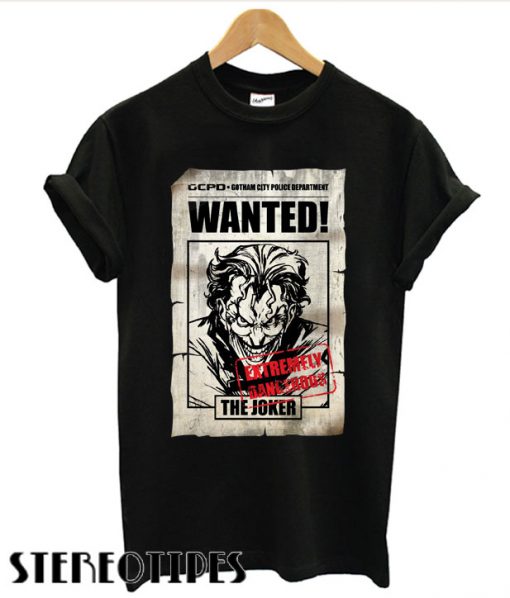 The Joker ‘Wanted Poster’ T shirt