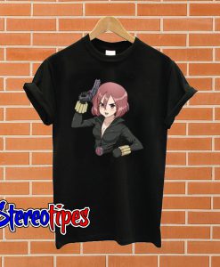 Black Widow Kawaii T shirt