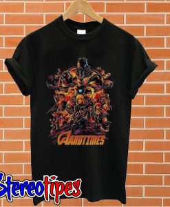 Avengers My Hero Academia Aarotimes T shirt