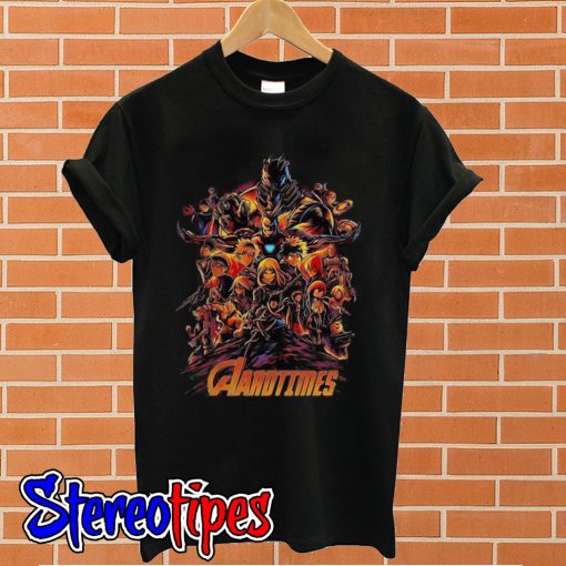 Avengers My Hero Academia Aarotimes T shirt