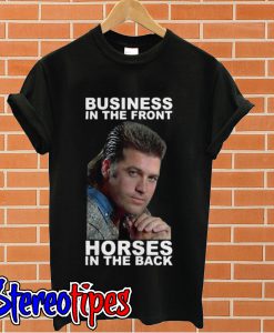 Billy Ray Cyrus Business in the front Horses in the back T shirt