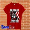 Support Our Troops Wear Red on Friday T shirt