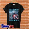 Avengers assemble Captain America T shirt