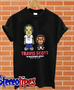 Bape Travis Scott T shirt