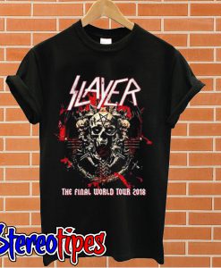 Slayer Final Farewell World Tour 2018 T shirt