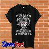 Husband and wife riding partners for life T shirt