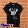 Diamond Mickey Mouse we are never too old for Disney T shirt