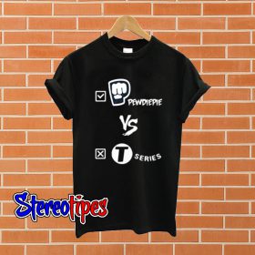 Pewdiepie vs T-Series T shirt - stereotipes