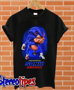 A whole new speed of hero Sonic the hedgehog T shirt